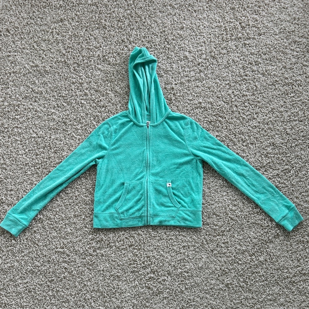 NWOT abercrombie kids Girls Size 15/16 Turquoise Swim Cover Up Set - Picture 4 of 8